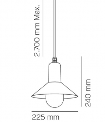 Milan Pendelleuchte Tagomago 6584