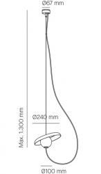 Milan Pendelleuchte Wire 6981 6986