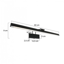 Steinhauer Lighting Wandleuchte Litho LED 2431ZW