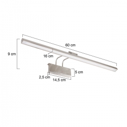 Steinhauer Lighting Wandleuchte Litho LED 2431ST