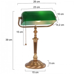 Steinhauer Lighting Tischleuchte Ancilla 6185BR