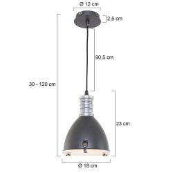 Steinhauer Lighting Pendelleuchte Storm 1331ZW