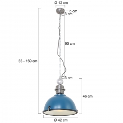 Steinhauer Lighting Pendelleuchte Bikkel 7586PE