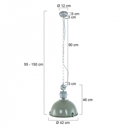 Steinhauer Lighting Pendelleuchte Bikkel 7586G