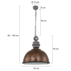 Steinhauer Lighting Pendelleuchte Bikkel 7834B