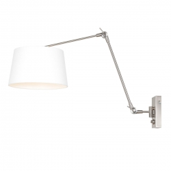 Steinhauer Lighting Wandleuchte Prestige Chic Gestell / Armatur 7396ST Stahl