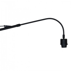 Steinhauer Lighting Wandleuchte Elegant Classy Gestell / Armatur 2574ZW Schwarz