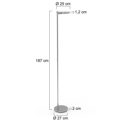 Steinhauer Stehleuchte Turound LED 2992ST