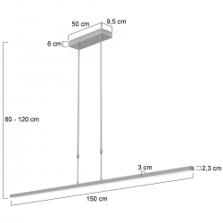 Steinhauer Bande LED 3320 Pendelleuchte