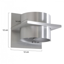 Steinhauer Lighting Wandleuchte Muro LED 3366ST