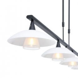 Steinhauer Lighting Pendelleuchte Tallerken LED 2658ZW