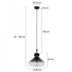 Steinhauer Lighting Pendelleuchte Flere LED 2671ZW