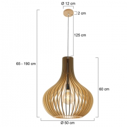 Steinhauer Pendelleuchte Smukt 2697BE