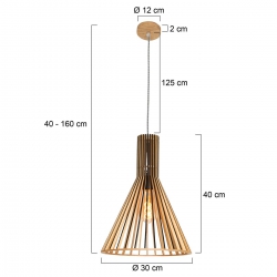 Steinhauer Lighting Pendelleuchte Smukt 2698BE