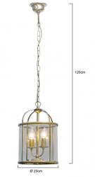 Steinhauer Lighting Pendelleuchte Pimpernel 5971 BR