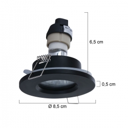 Steinhauer Lighting Einbaustrahler Pélite spot 2488