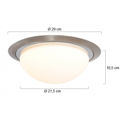 Steinhauer Lighting Deckenleuchte Ceiling & Wall 1365ST 1366ST 1367ST IP44