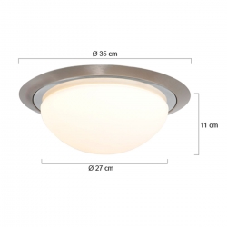 Steinhauer Lighting Deckenleuchte Ceiling & Wall 1365ST 1366ST 1367ST IP44