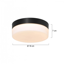 Steinhauer Lighting Deckenleuchte Ceiling & Wall 1362ZW 1363ZW 1364ZW IP44