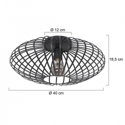 Anne Lighting Deckenleuchte Dunbar 3097ZW