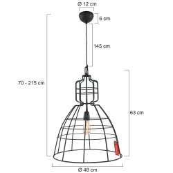 Anne Lighting Pendelleuchte Mark III 7872ZW