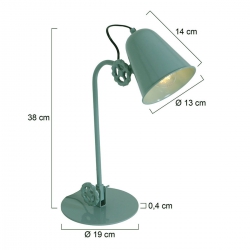 Anne Lighting Tischleuchte Dolphin 1324G