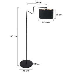 Anne Lighting Stehleuchte Linstrom 2132ZW