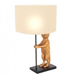 Anne Lighting Tischleuchte Animaux 3126ZW