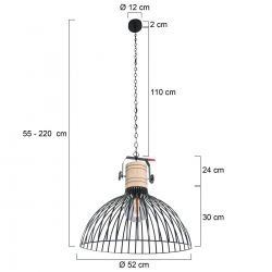 Anne Lighting Pendelleuchte Dunbar 2998ZW