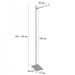 Mexlite Lighting Stehleuchte Stekk 2690ST