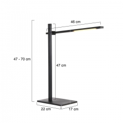 Mexlite Lighting Tischleuchte Stekk 2689ZW