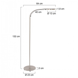 Mexlite Lighting Stehleuchte Platu 3351ST