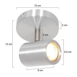 Mexlite Lighting Deckenleuchte Upround 2486ST IP44