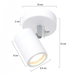 Mexlite Lighting Deckenleuchte Upround 2486W IP44