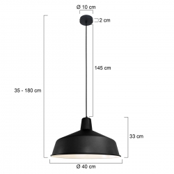 Mexlite Lighting Pedelleuchte 1443ZW