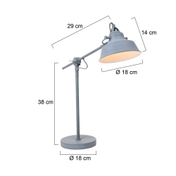 Mexlite Lighting Tischleuchte Nové 1321GR