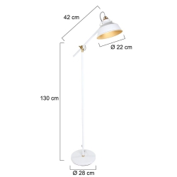 Mexlite Lighting Stehleuchte Nové 1322W