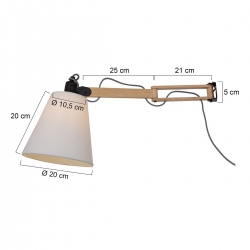 Mexlite Lighting Wandleuchte Dion 8853BE