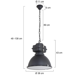 Mexlite Lighting Pendelleuchte Densi 7881ZW