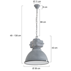 Mexlite Lighting Pendelleuchte Densi 7881GR