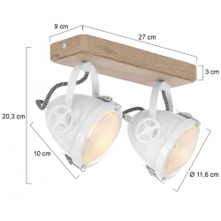 Mexlite Lighting Deckenleuchte Michelle 1704W