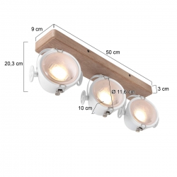 Mexlite Lighting Deckenleuchte Michelle 3106W