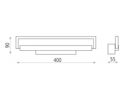 ACB Wandleuchte Electra A362510NS