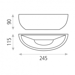 ACB Wandleuchte LOTTO A33571B