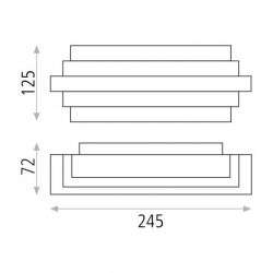 ACB Wandleuchte ORIS A38390B