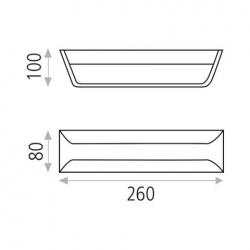 ACB Wandleuchte LUCA A3423100B