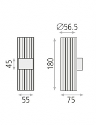 ACB Wandleuchte MODRIAN A3951180