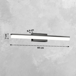 Schöner Wohnen Wide 830032 Wandleuchte IP44