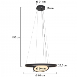 Steinhauer RINGLUX 3514 Pendelleuchte