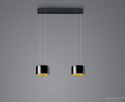 Bankamp Grand L2265.2-51 Luce Elevata 2 flammig Pendelleuchte